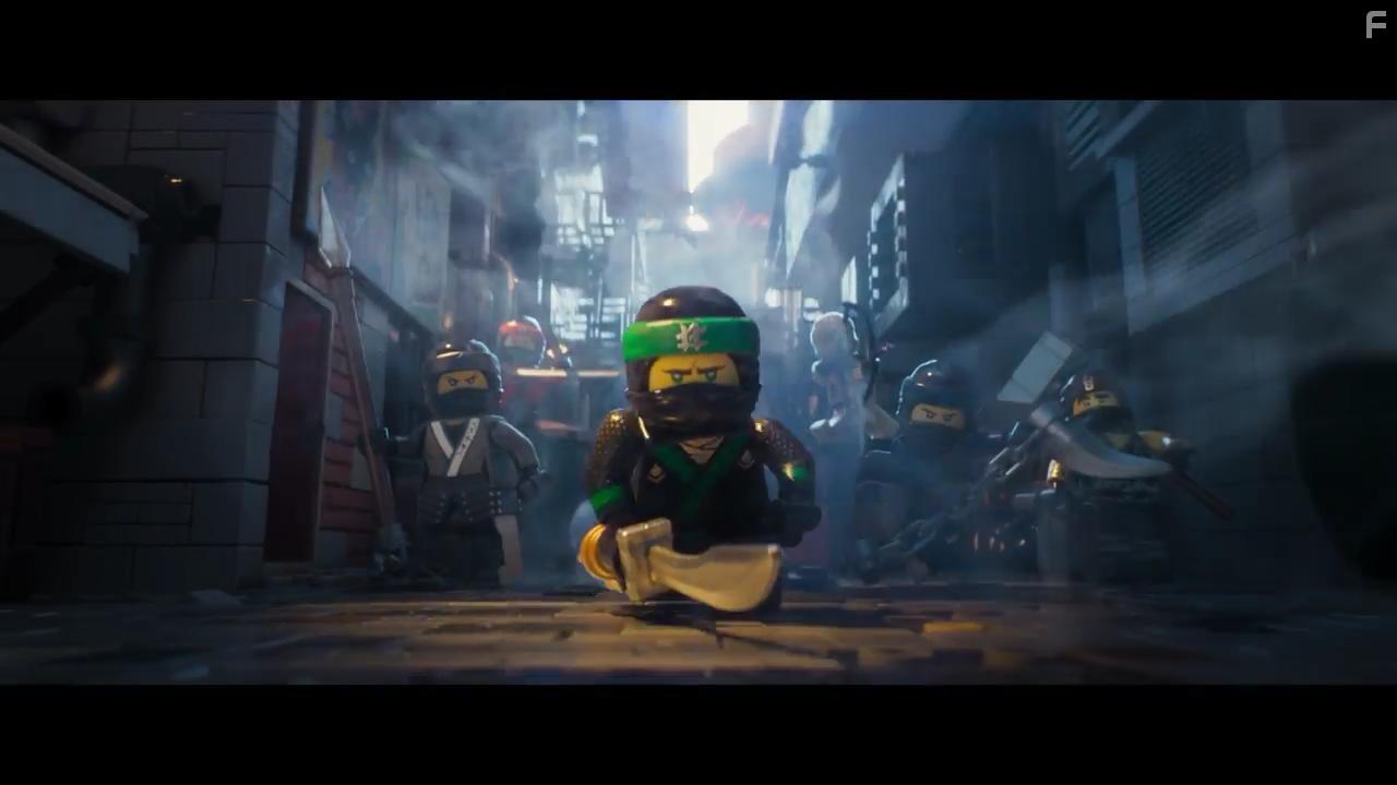 Fred Armisen, Michael Pea, Dave Franco, Zach Woods, Abbi Jacobson, and Kumail Nanjiani in The LEGO NINJAGO Movie (2017)