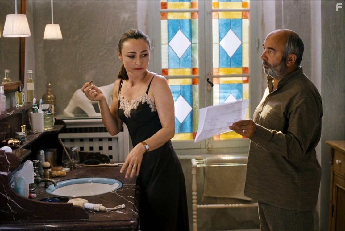 Catherine Frot and G?rard Jugnot in Boudu (2005)