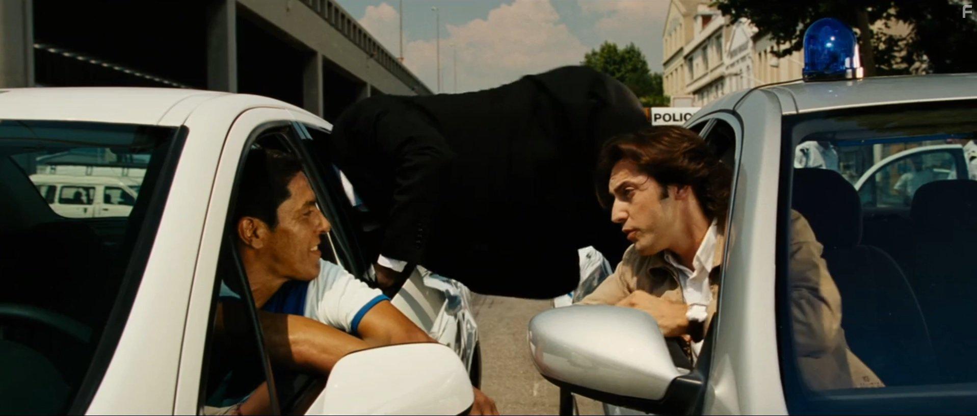 Frdric Diefenthal and Samy Naceri in Taxi 4 (2007)