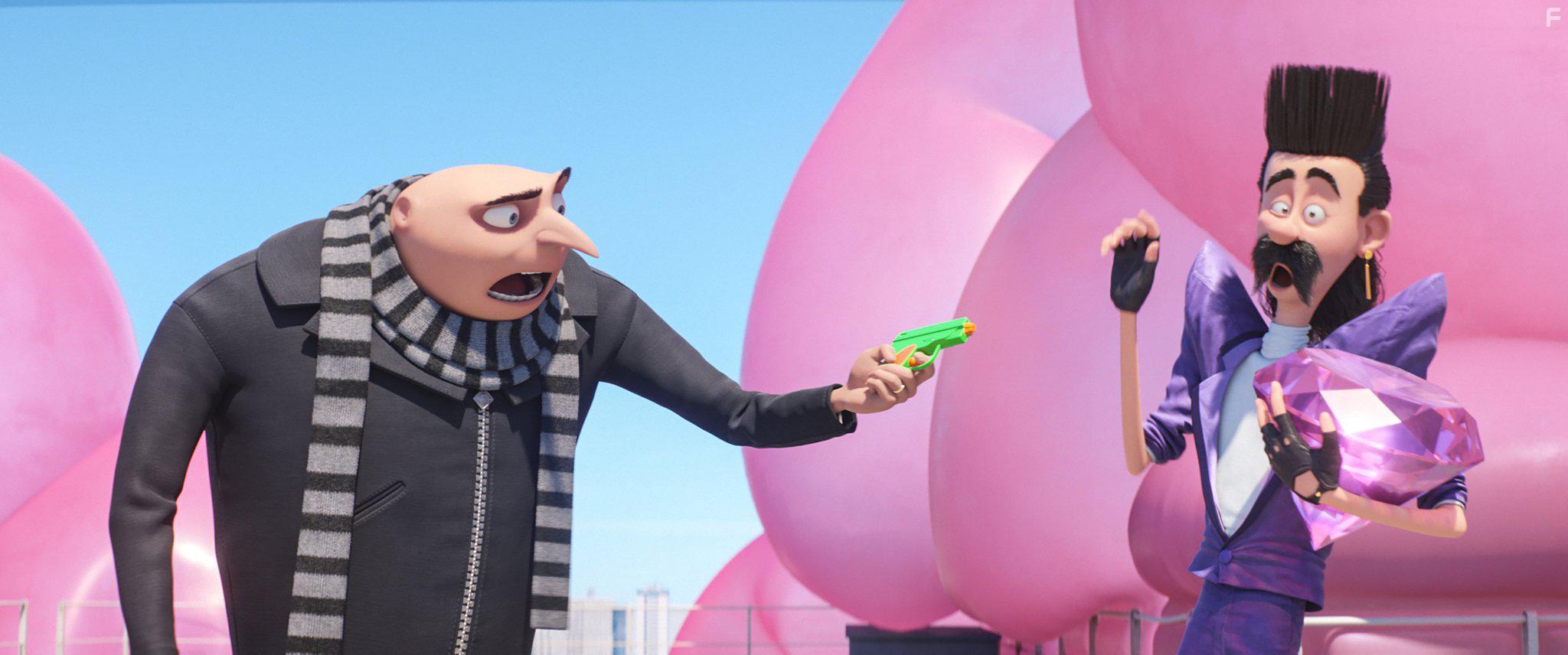 Trey Parker and Steve Carell in Despicable Me 3 (2017)