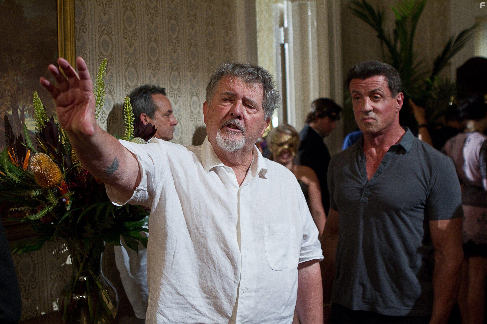 Sylvester Stallone and Walter Hill in Bullet to the Head (2012)