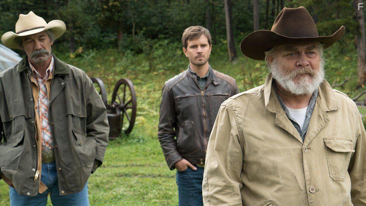 Nicholas Campbell, Shaun Johnston, and Graham Wardle in Heartland (2007)