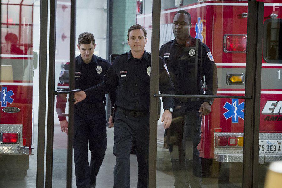 Kevin Daniels, Michael Mosley, and Kevin Bigley in Sirens (2014)