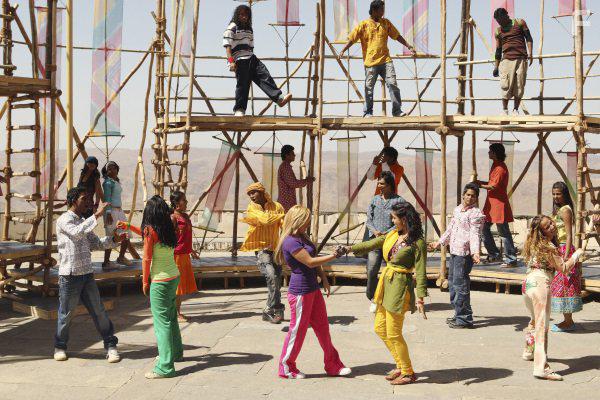 Sabrina Bryan, Adrienne Bailon, Kiely Williams, Deepti Daryanani, and The Cheetah Girls in The Cheetah Girls: One World (2008)