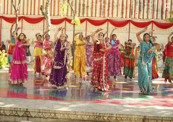 Sabrina Bryan, Adrienne Bailon, Kiely Williams, Deepti Daryanani, and The Cheetah Girls in The Cheetah Girls: One World (2008)
