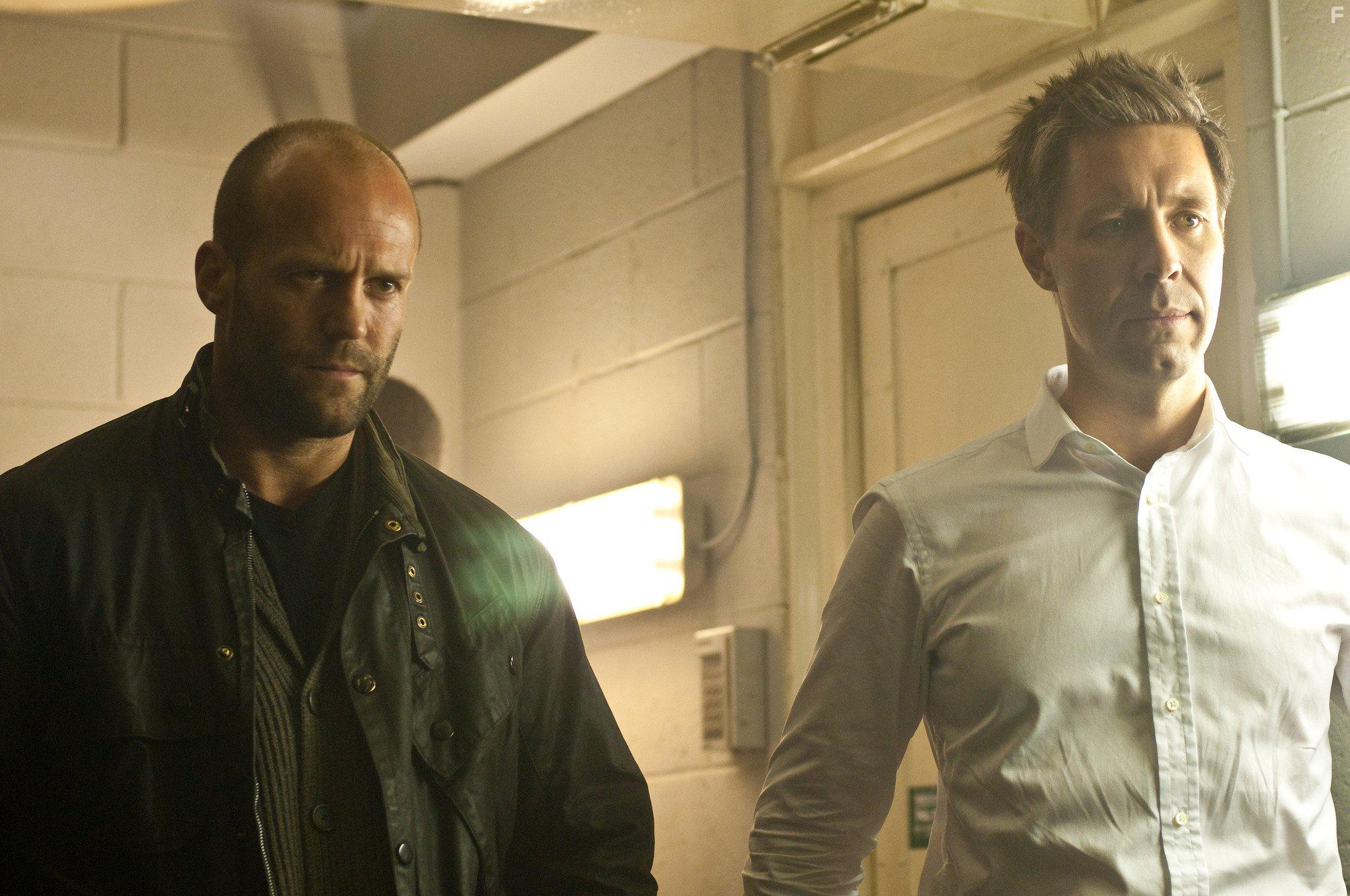 Jason Statham and Paddy Considine in Blitz (2011)