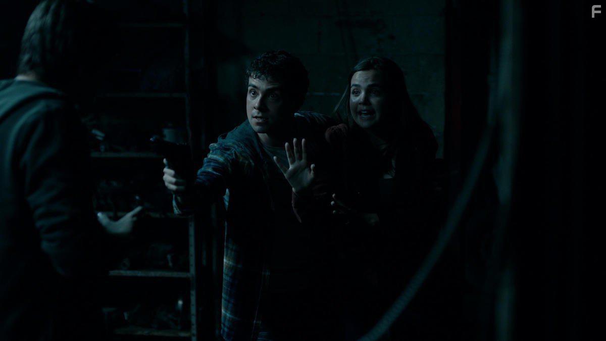 Bailee Madison and Alex Harrouch in The Night Before Halloween (2016)