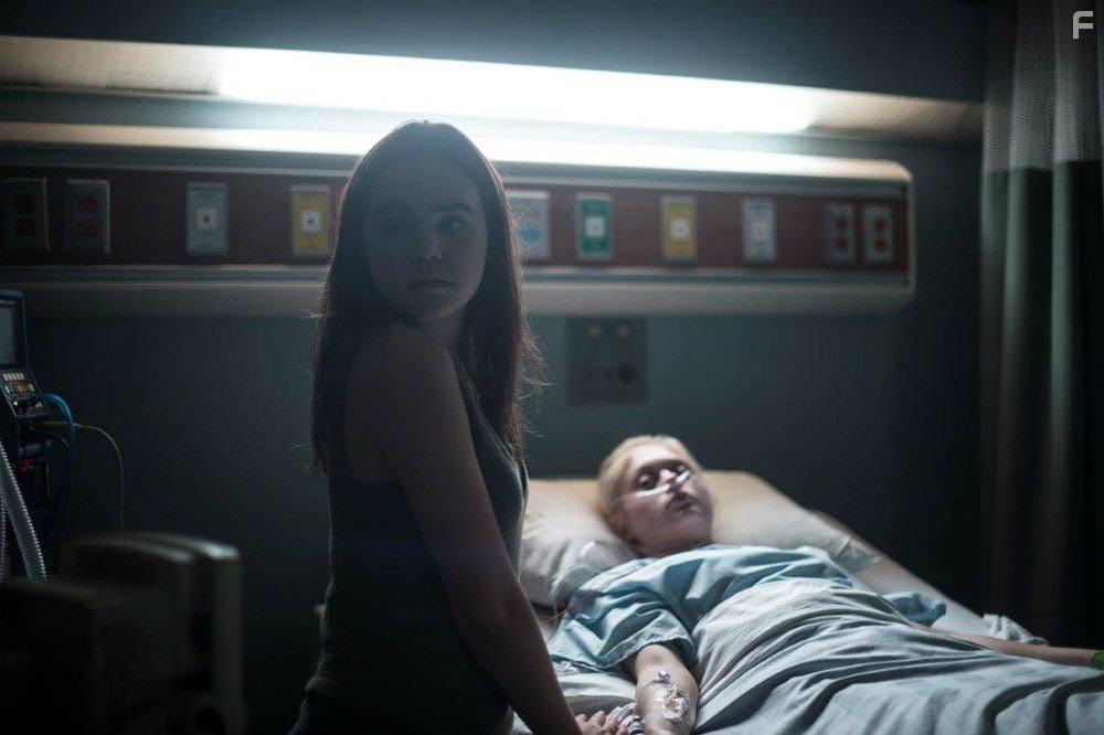 Bailee Madison and Natalie Ganzhorn in The Night Before Halloween (2016)