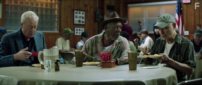 Morgan Freeman, Alan Arkin, and Michael Caine in Going in Style (2017)