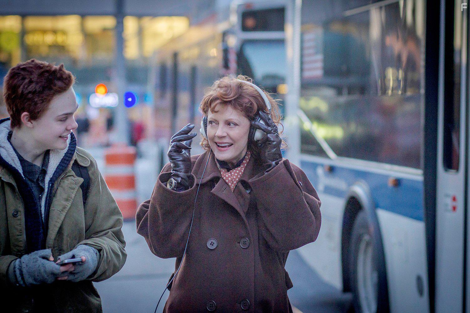 Susan Sarandon and Elle Fanning in Three Generations (2015)
