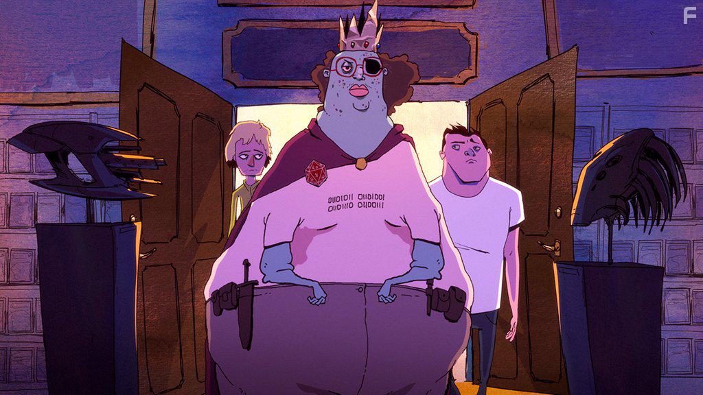 Patton Oswalt, Paul Rudd, and Hannibal Buress in Nerdland (2016)