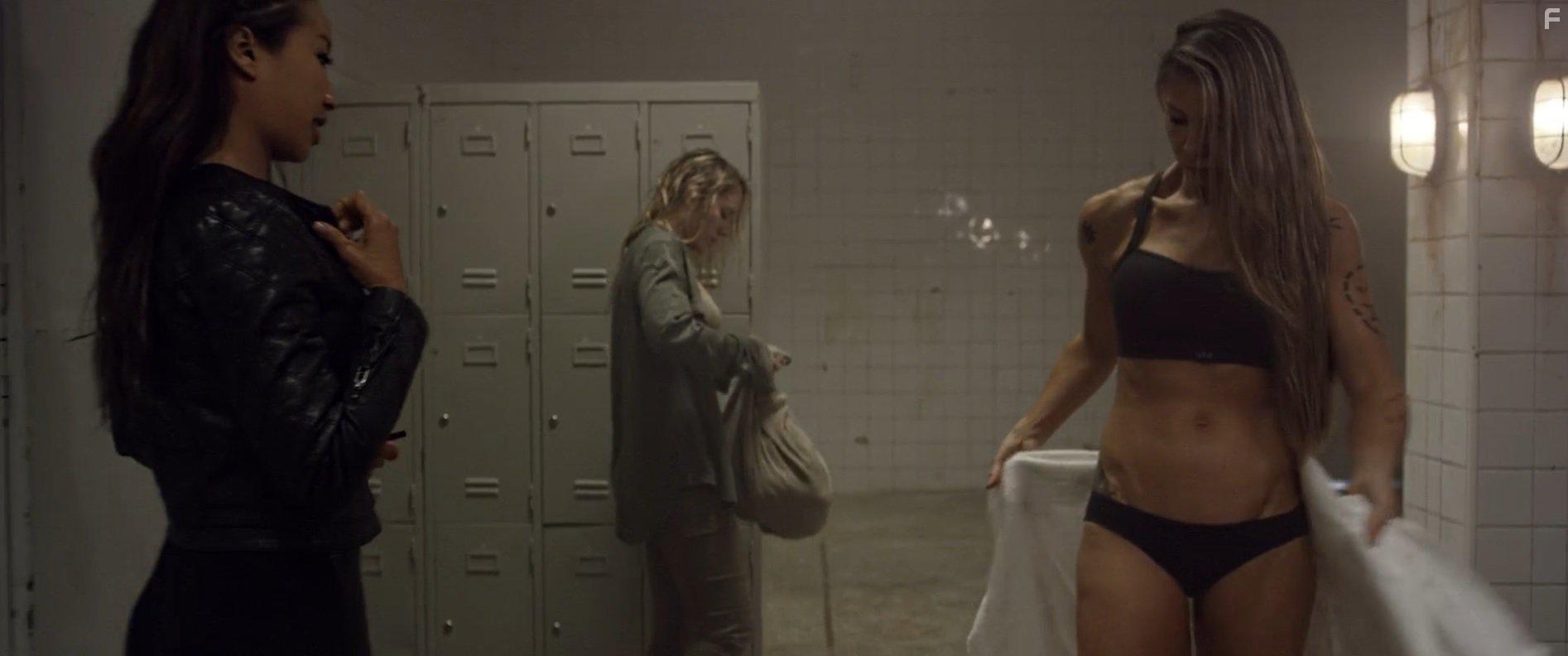 Amy Johnston, Mayling Ng, and Jet Tranter in Lady Bloodfight (2016)