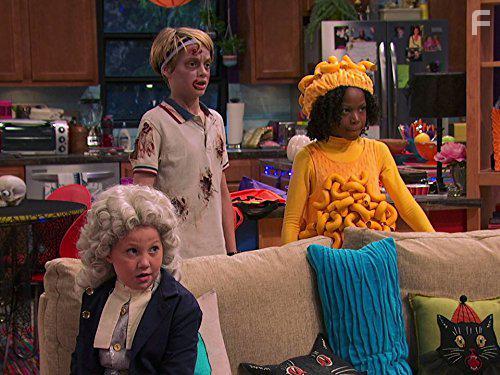 Riele Downs and Jace Norman in Henry Danger (2014)