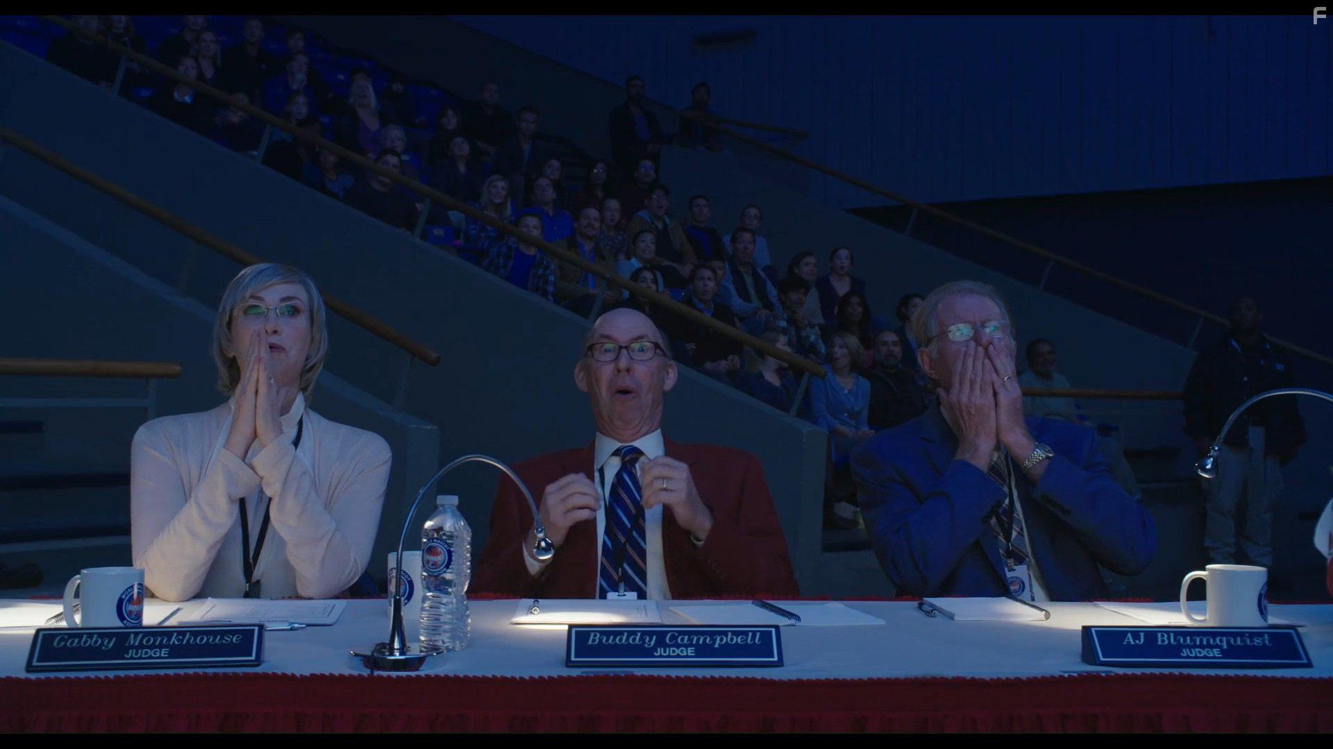 Ed Begley Jr., Don Lake, and Jane Lynch in Mascots (2016)