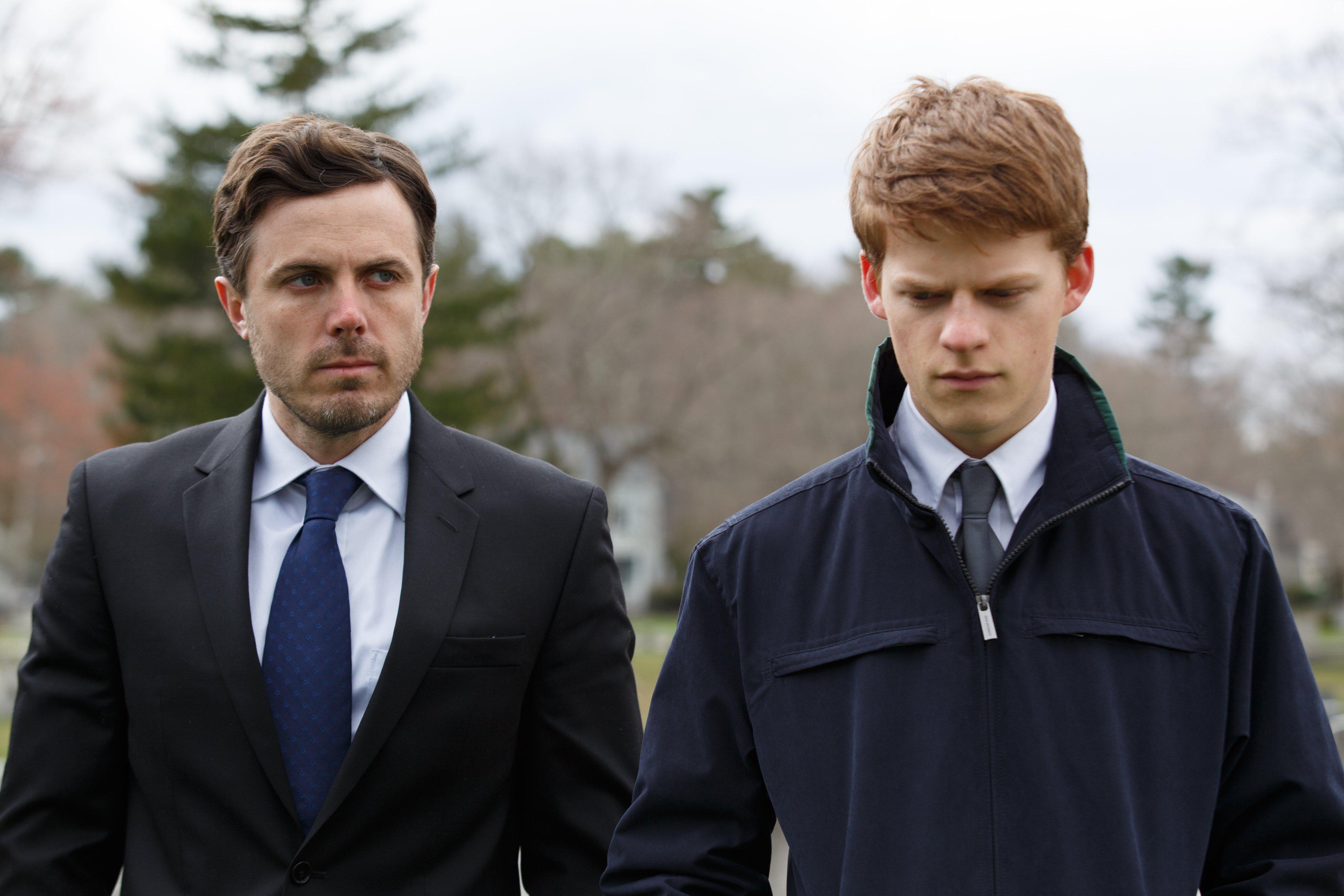 Casey Affleck and Lucas Hedges in Manchester by the Sea (2016)
