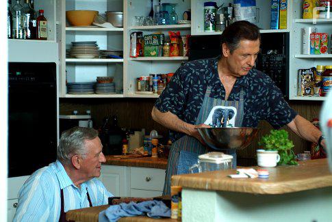 Joseph Bologna and Len Cariou in The Boynton Beach Bereavement Club (2005)