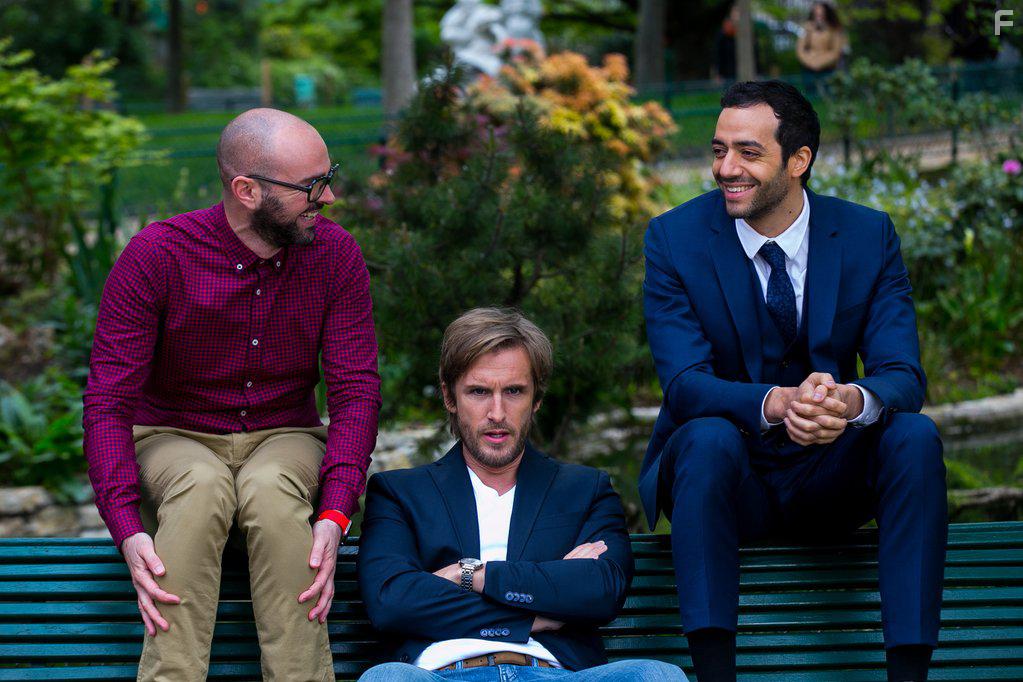 Philippe Lacheau, Tarek Boudali, and Julien Arruti in Alibi.com (2017)