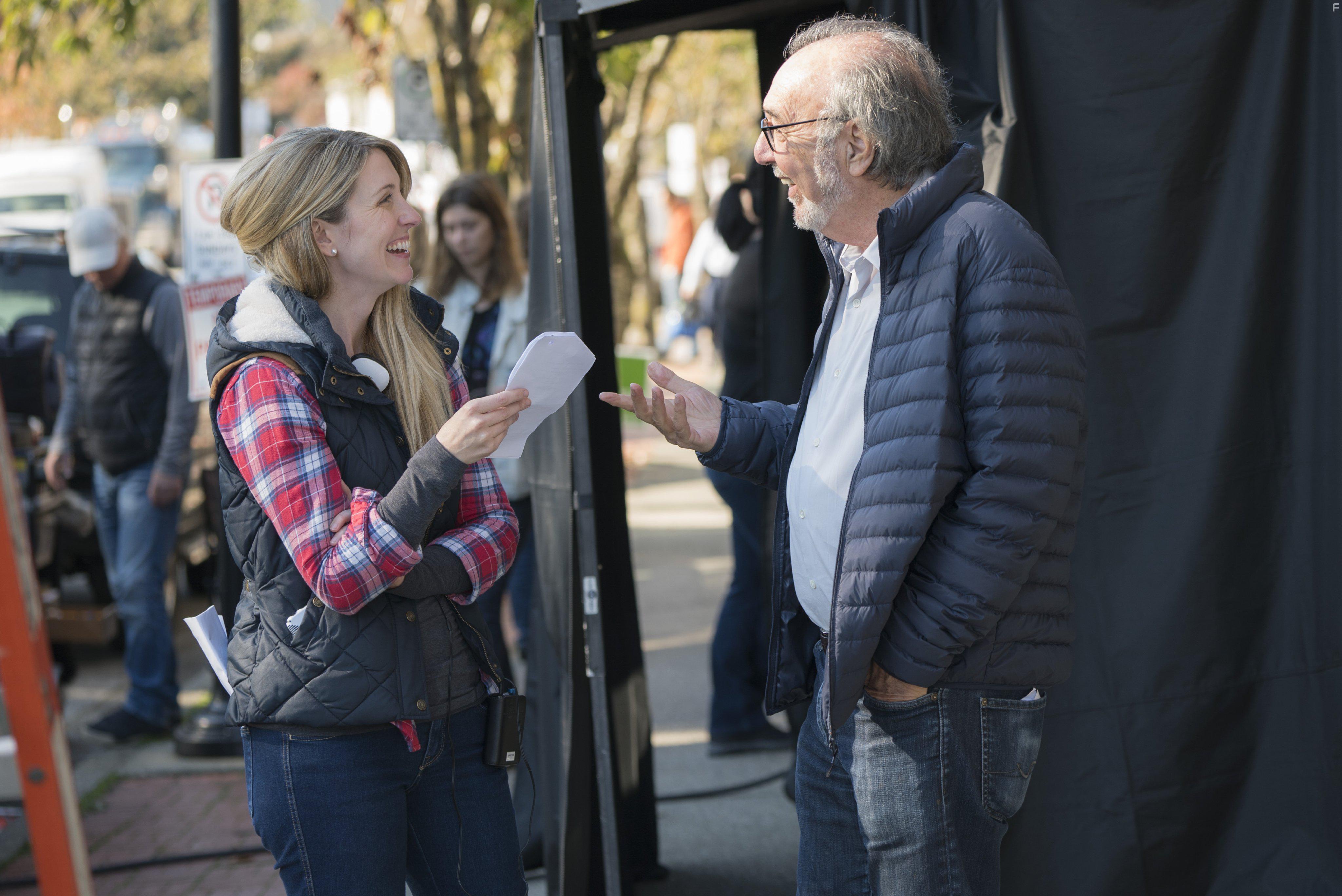 James L. Brooks and Kelly Fremon Craig in The Edge of Seventeen (2016)