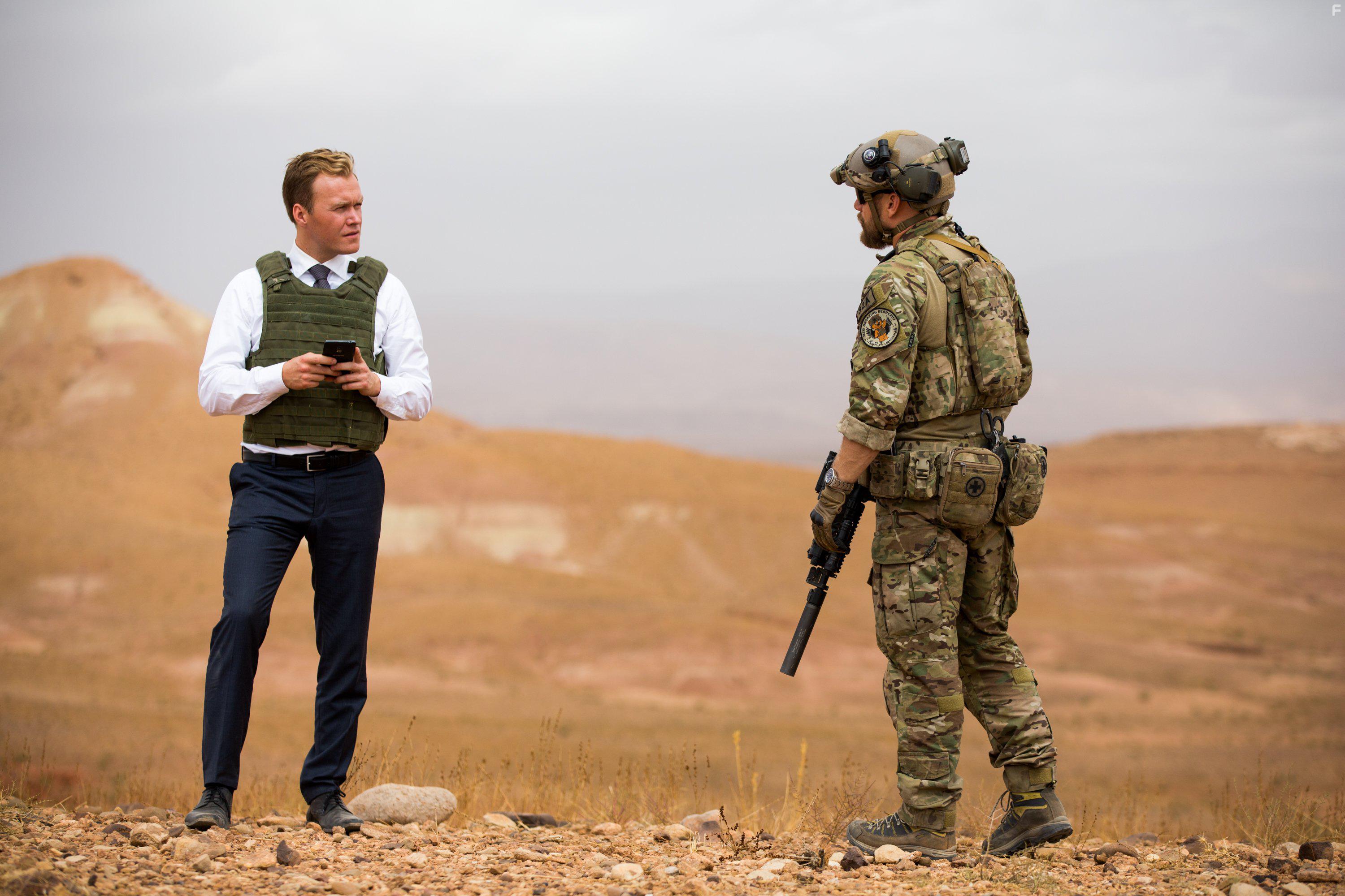 Aksel Hennie and Christian Rubeck in Nobel (2016)