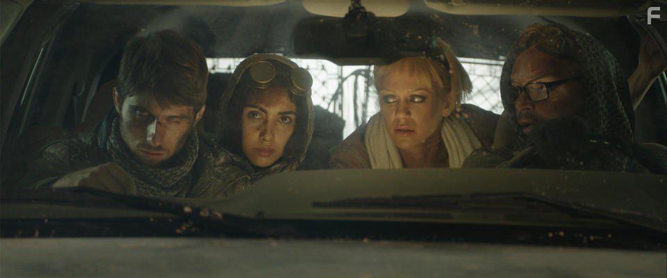 Tonya Kay, Evan Sloan, Andrew J Katers, and Alexa Mansour in Earthtastrophe (2016)