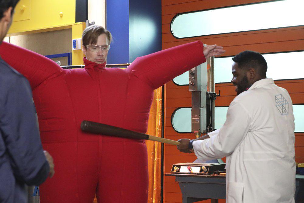 Josh Breeding and Ron Funches in Powerless (2017)