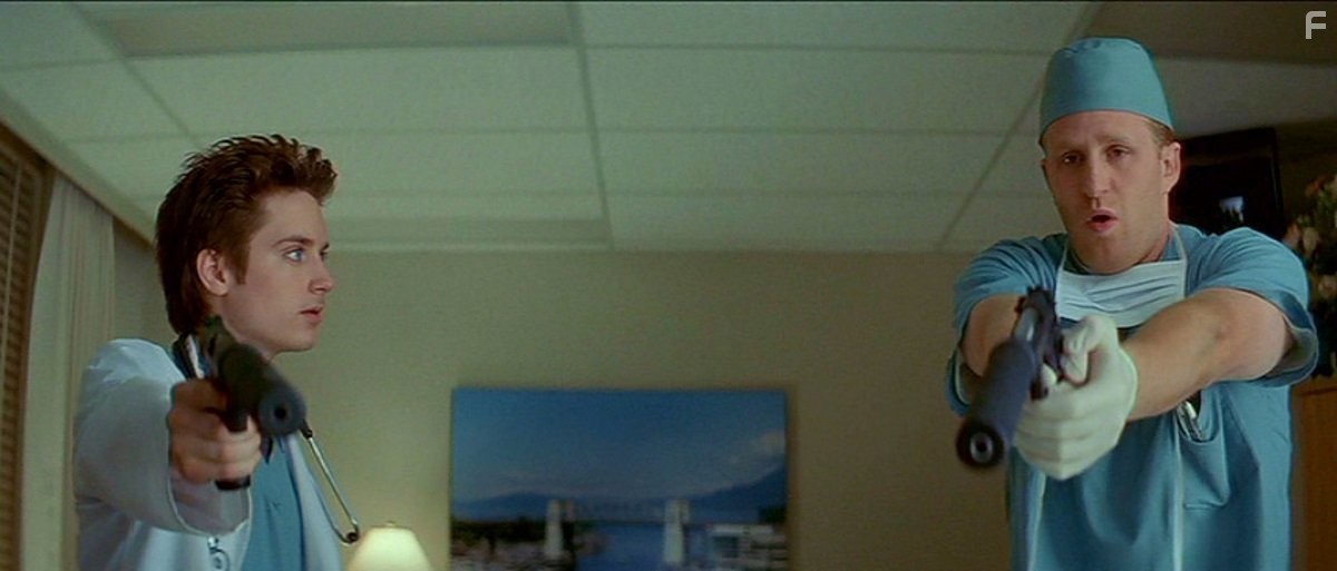 Elijah Wood and Michael Rapaport in Недотепы (2000)