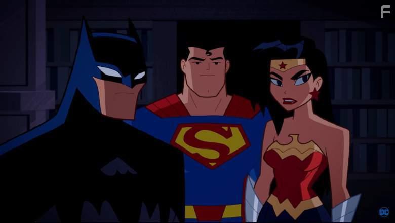Kevin Conroy, Rachel Kimsey, and Jason J. Lewis in Justice League Action (2016)