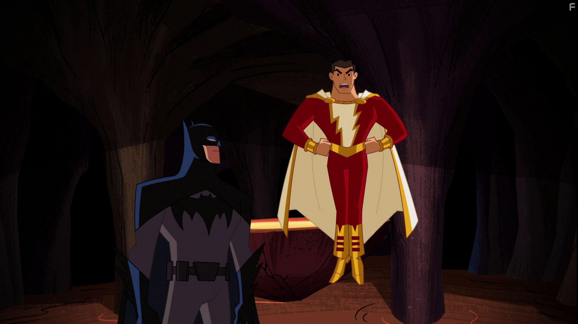 Sean Astin and Kevin Conroy in Justice League Action (2016)