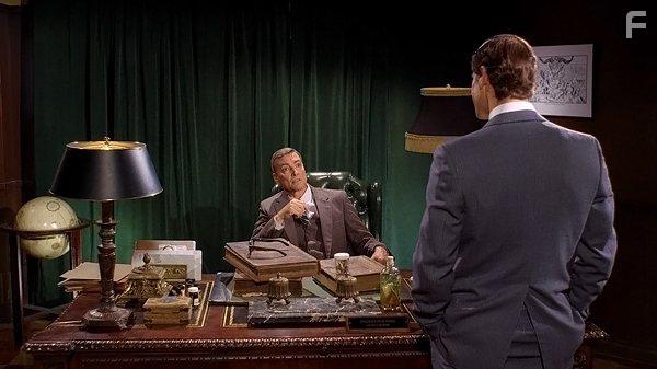 Gian Keys and Clive Ashborn in The Love Witch (2016)