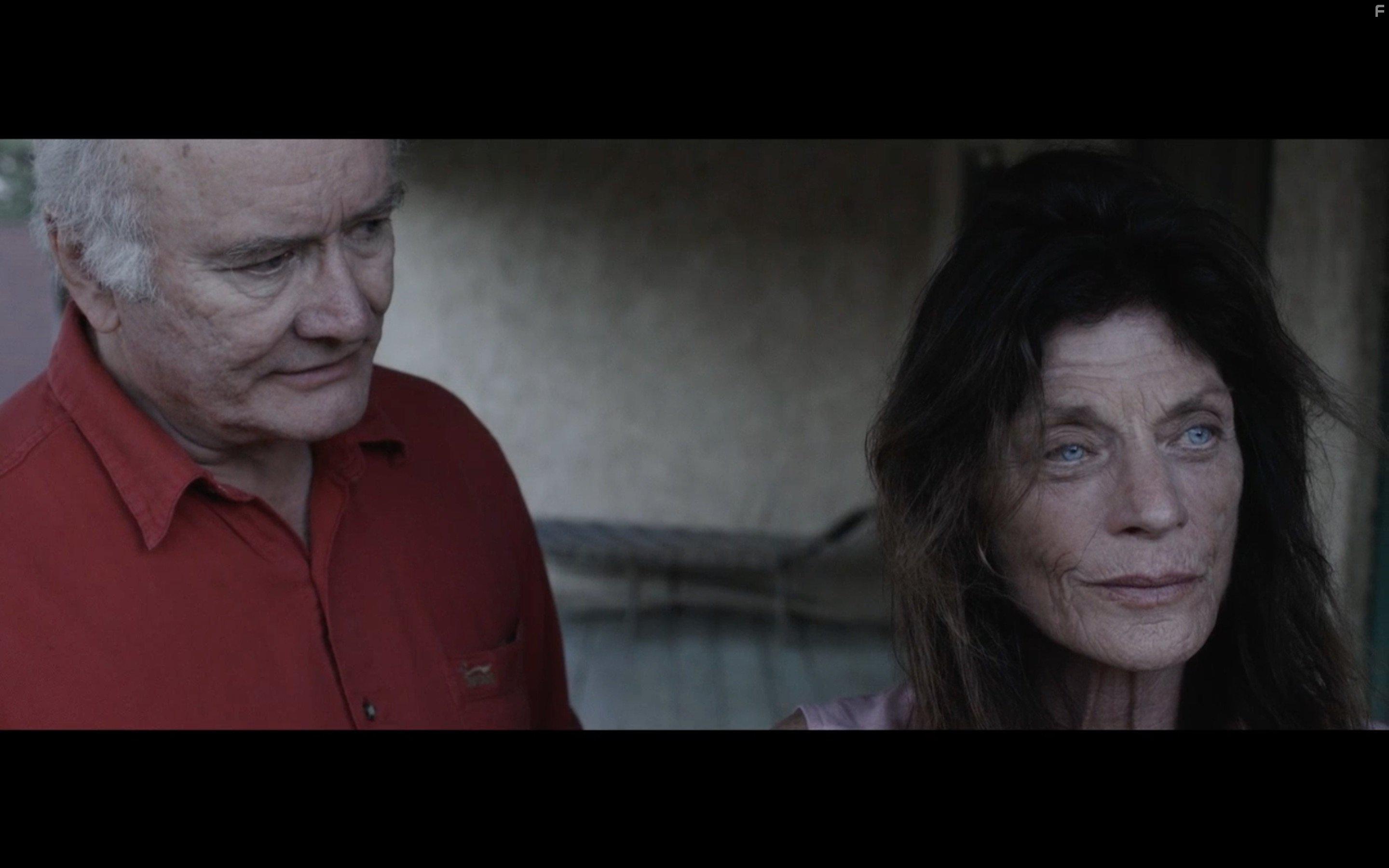 Meg Foster and Edward James Hyland in Three Days in August (2016)