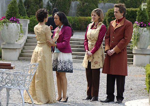 Pat Kelly, Tia Mowry-Hardrict, Kristen Wilson, and Leslie Seiler in Twitches Too (2007)