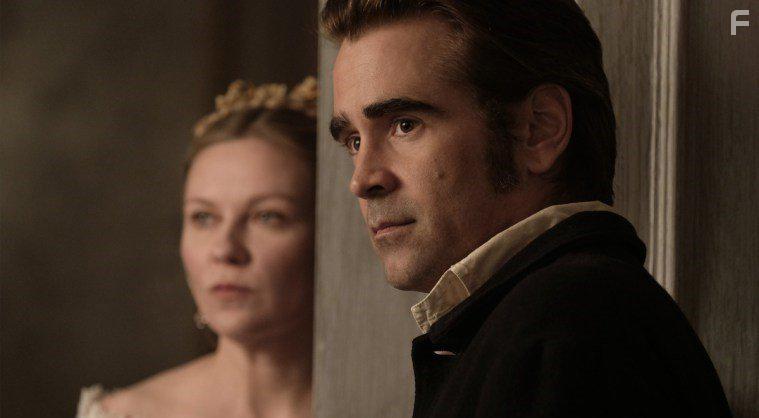 Kirsten Dunst and Colin Farrell in The Beguiled (2017)