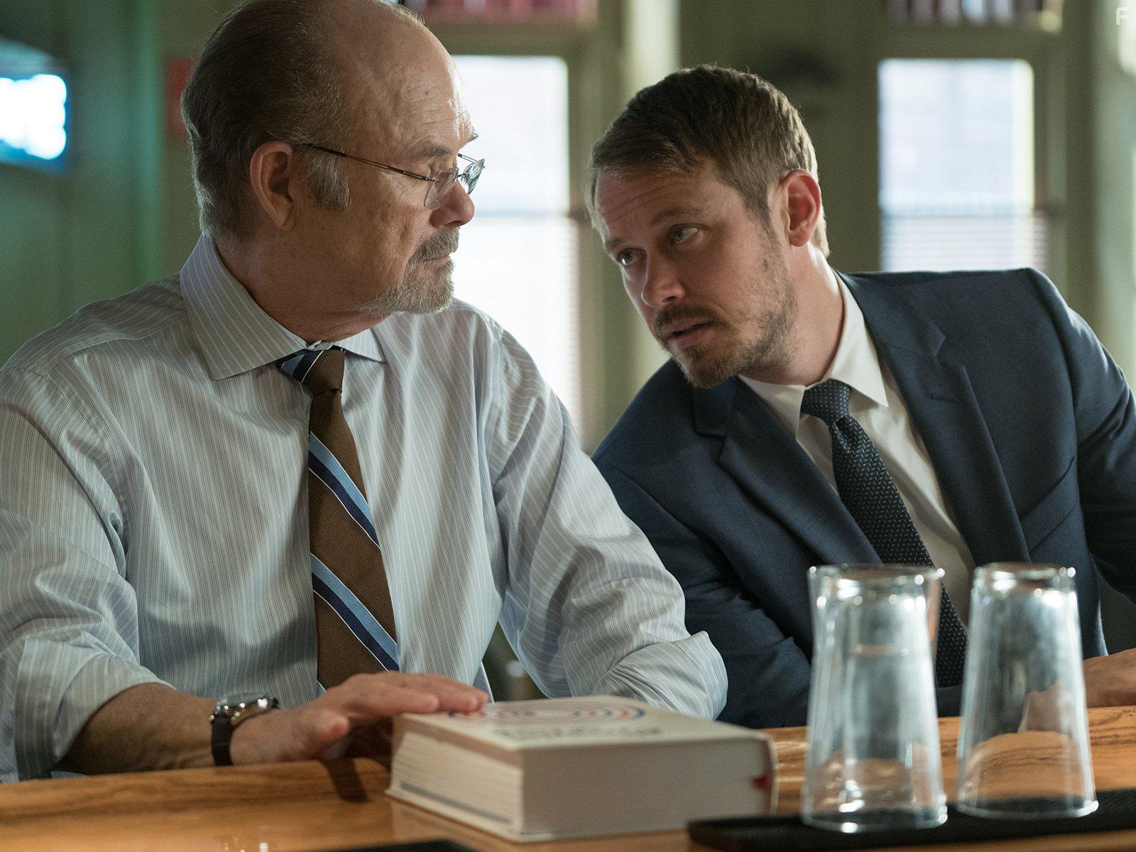 Kurtwood Smith and Michael Dorman in Patriot (2015)