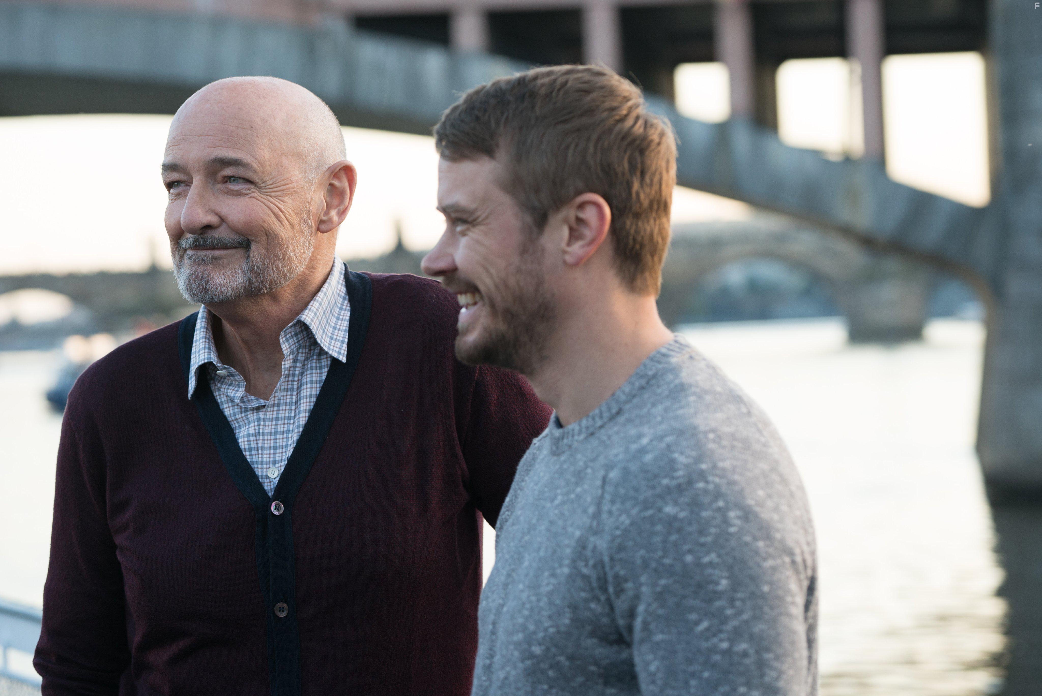 Terry O'Quinn and Michael Dorman in Patriot (2015)