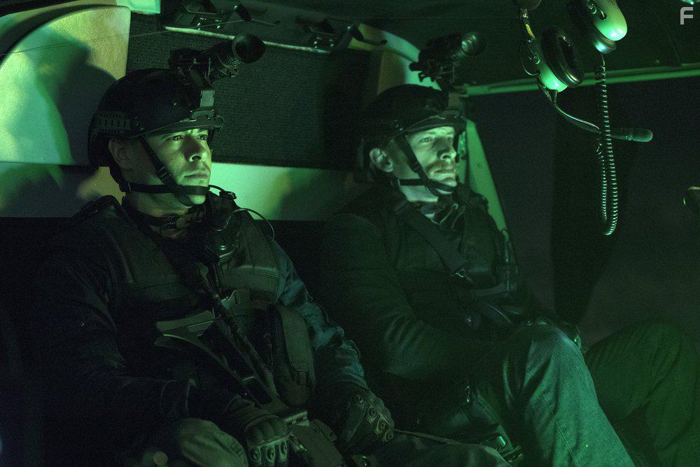 Jose Pablo Cantillo and James Landry Hbert in Taken (2016)