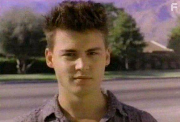Johnny Depp in Slow Burn (1986)