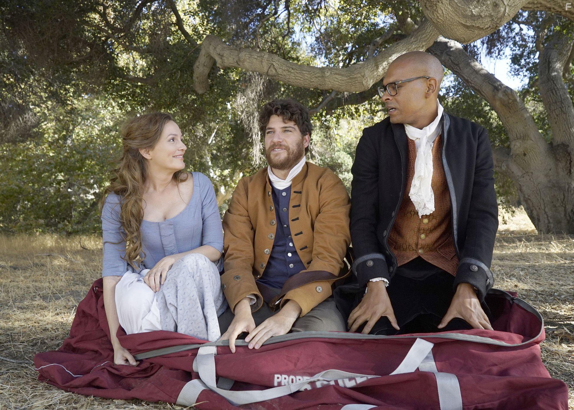 Leighton Meester, Adam Pally, and Yassir Lester in Making History (2017)