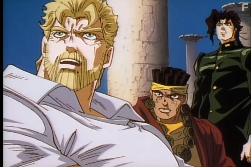 Kiyoshi Kobayashi, Chikao Ohtsuka, and Hirotaka Suzuoki in Jojo no kimy na bken (1993)