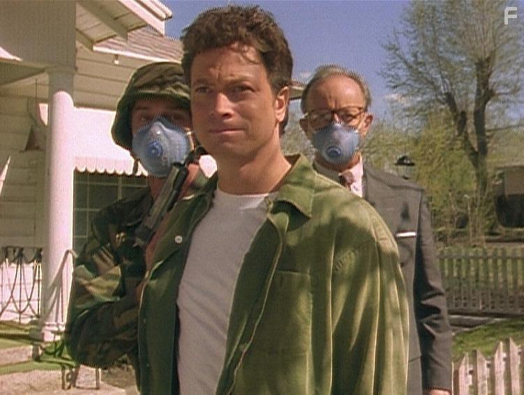 Gary Sinise and Max Wright in The Stand (1994)