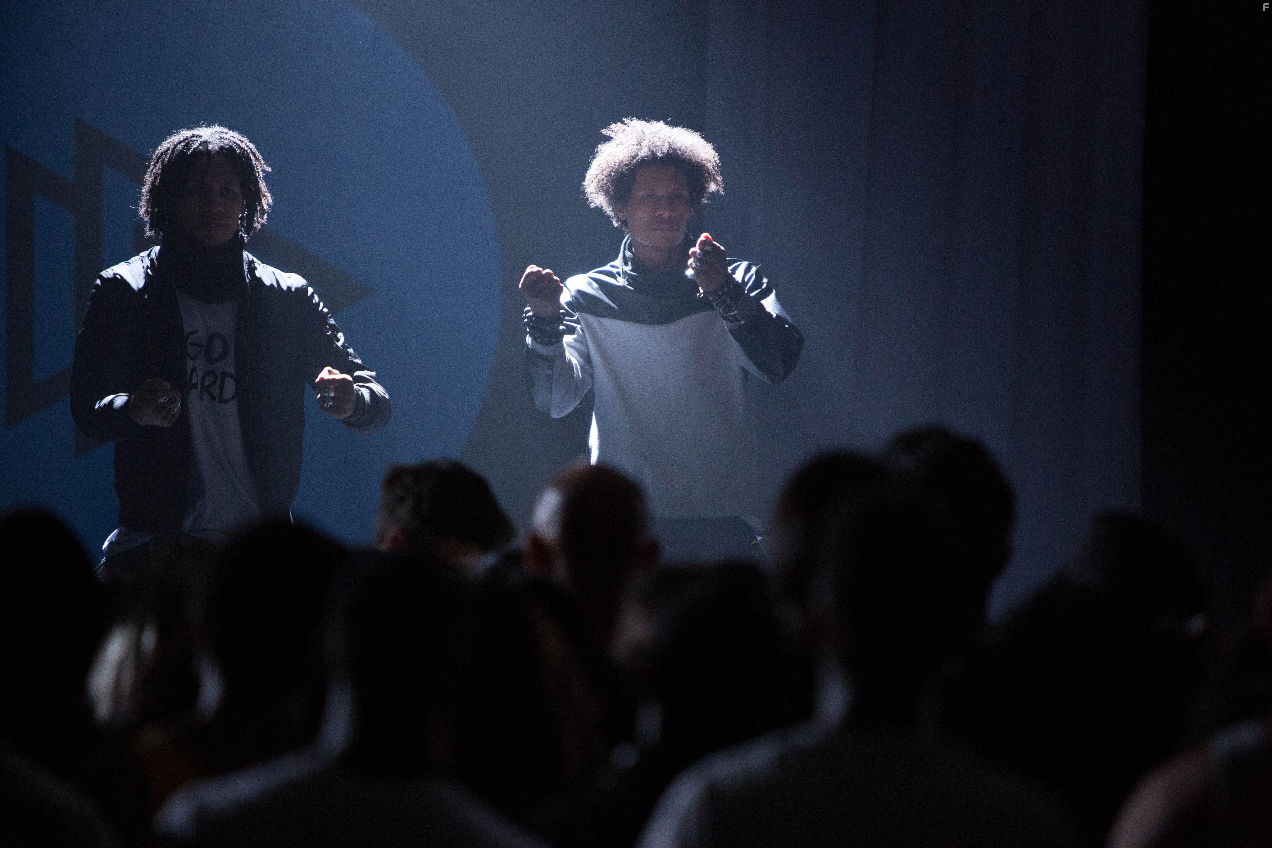 Les Twins in Breaking Through (2015)
