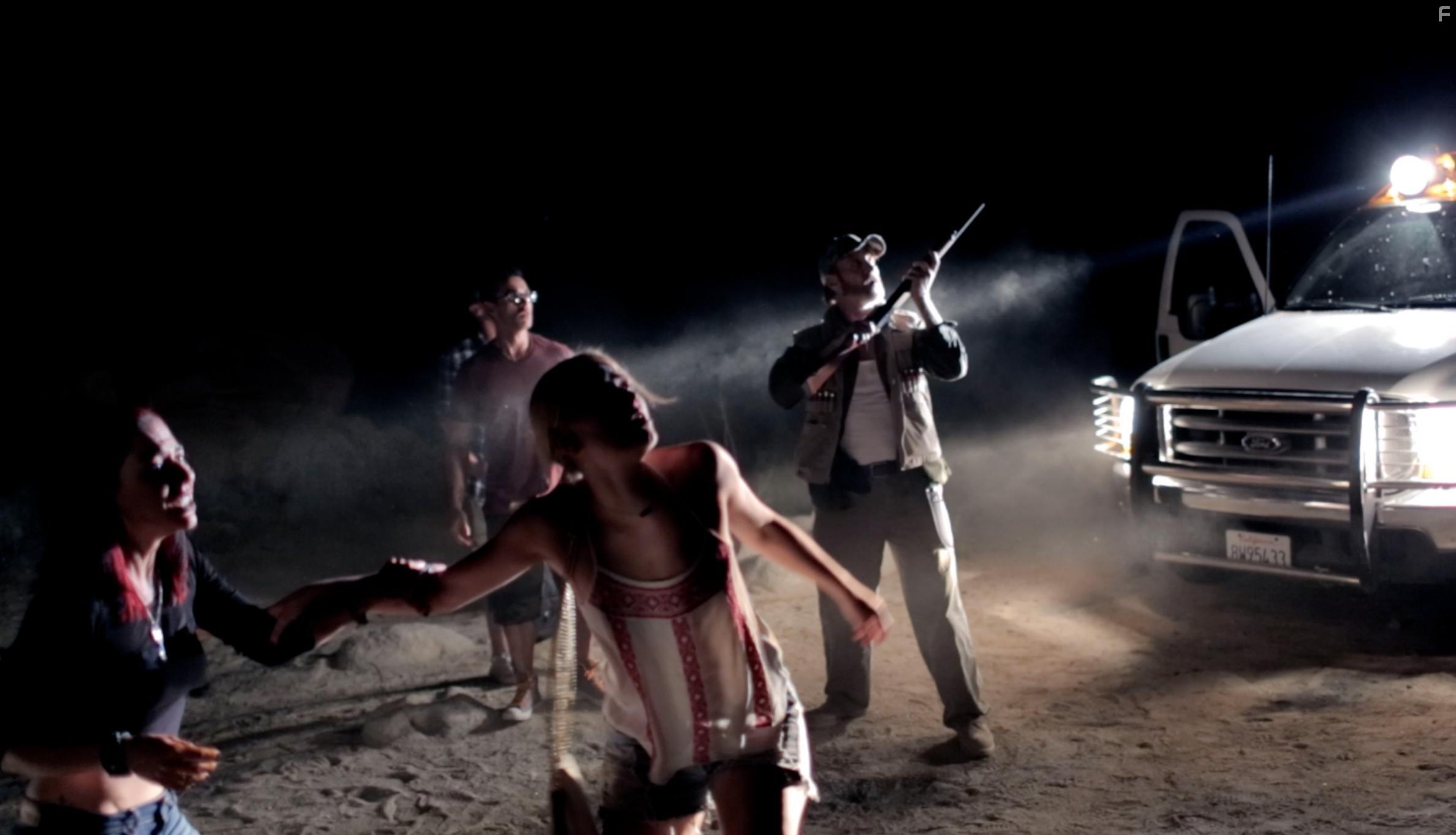 Bryan Brewer, Marshal Hilton, Allie Rivera, and Cree Kelly in The Raking (2017)