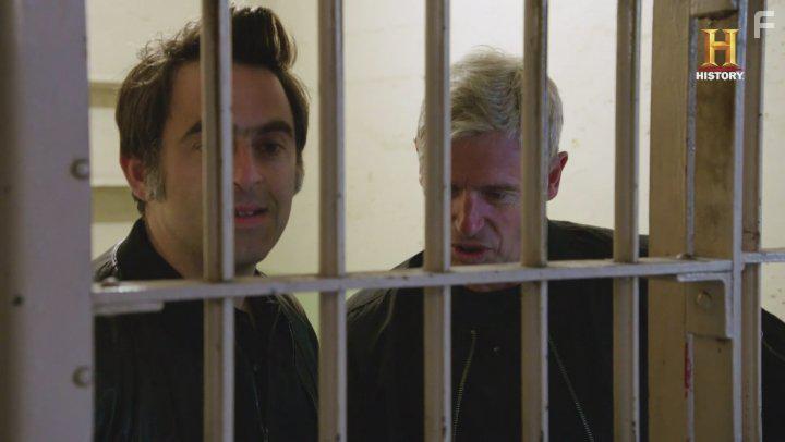 Ronnie O'Sullivan and Matt Smith in Ronnie O'Sullivan's American Hustle (2017)