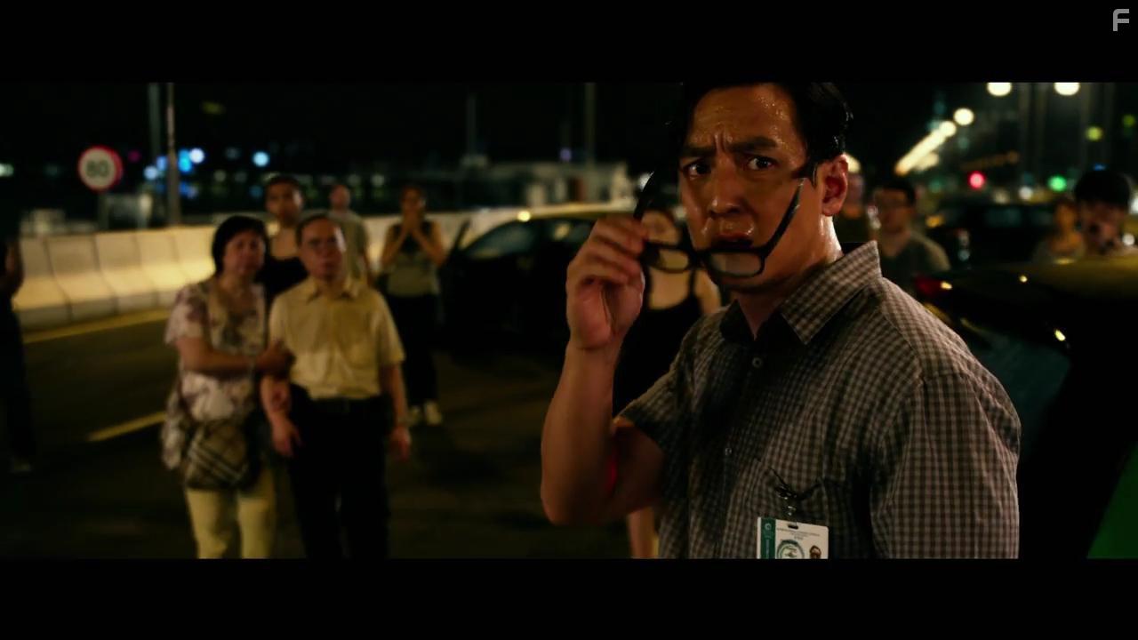 Daniel Wu and Arnold Chun in Geostorm (2017)