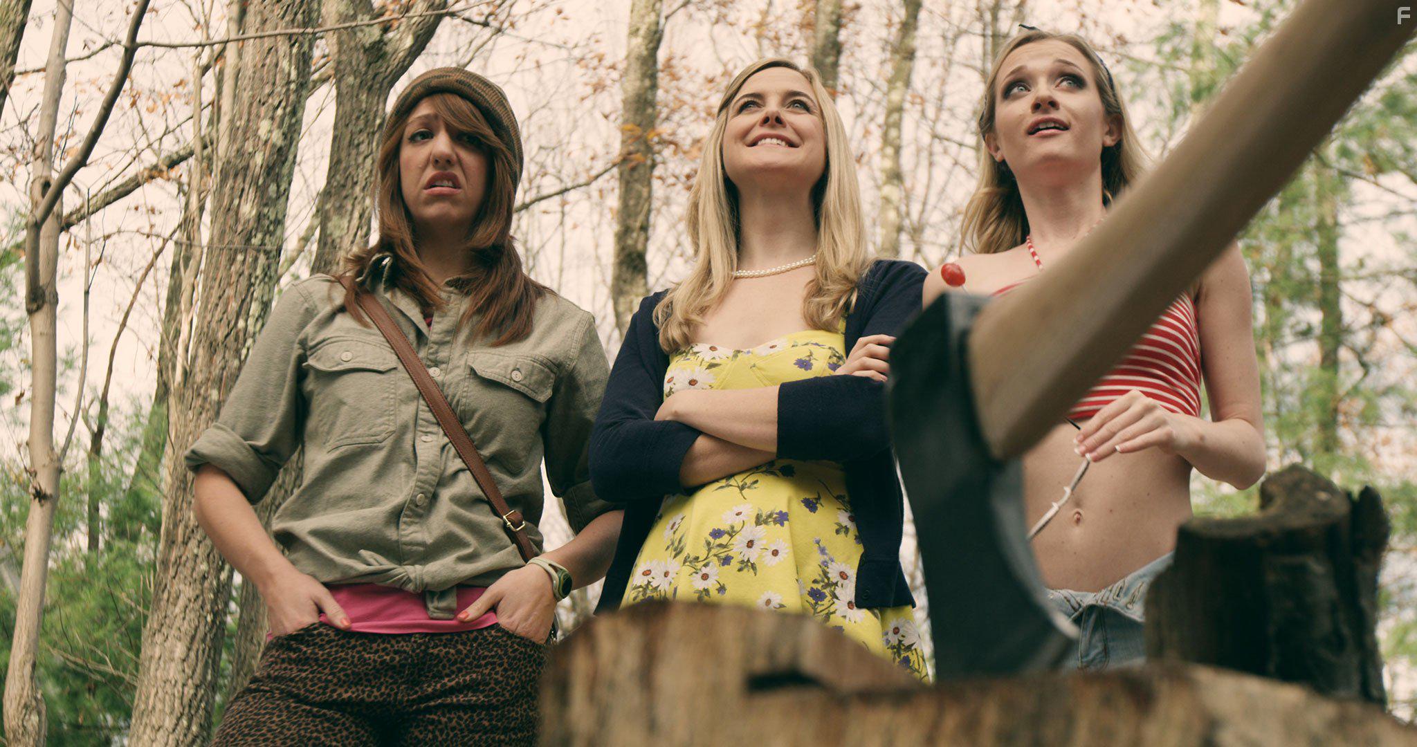 Clea Alsip, Alyson McKenzie Wells, and Jackie Byrne in Seclusion (2015)