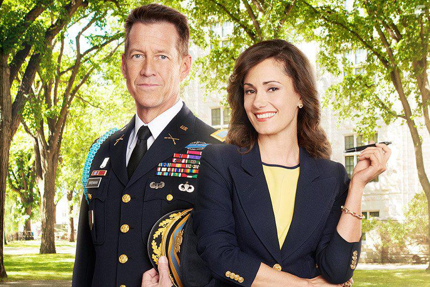 James Denton, Natalie Brown, and Chris Farquhar in For Love and Honor (2016)