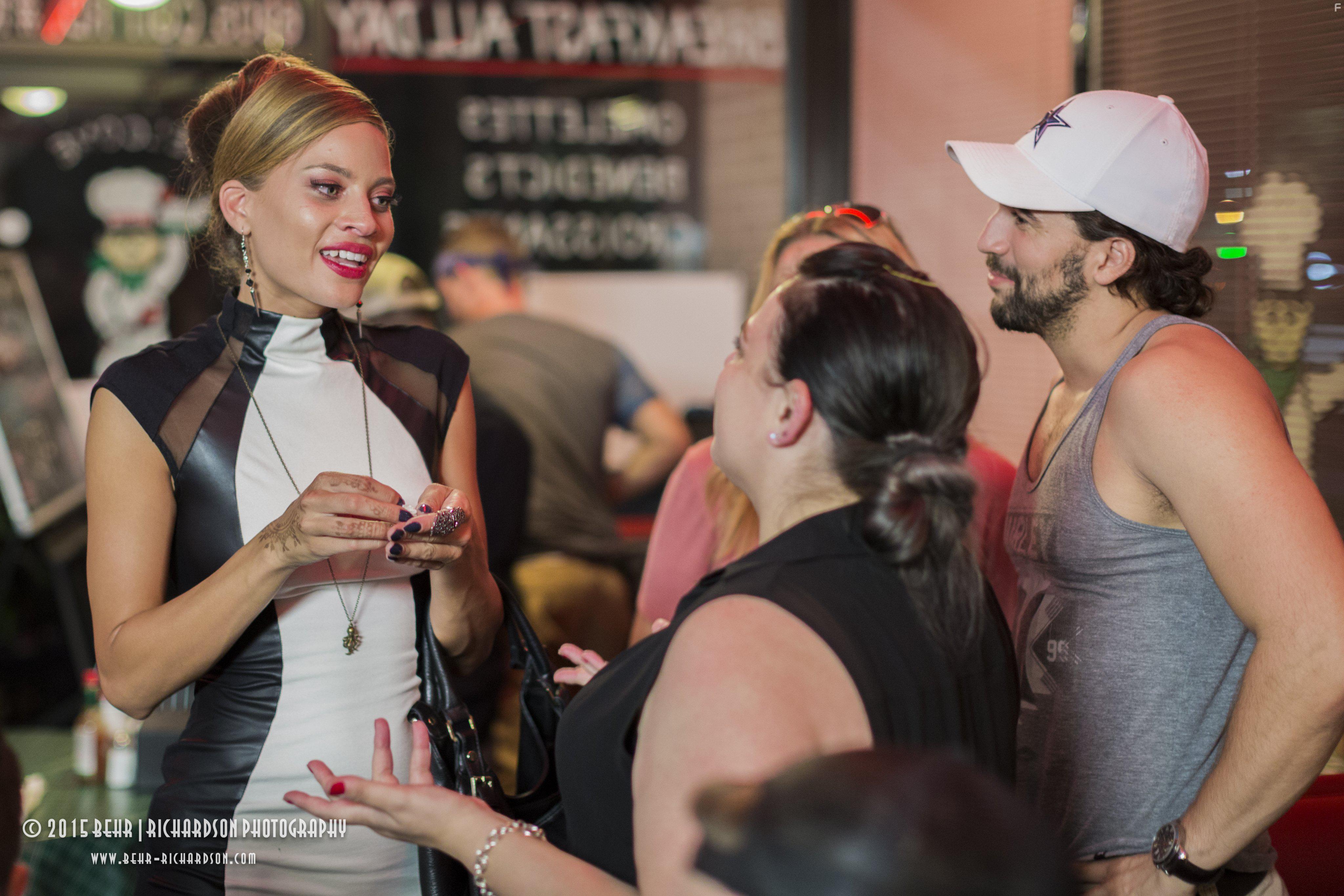 Matt Martin, Roxie Blum, and Amber Borzotra in Little Mermaid (2016)