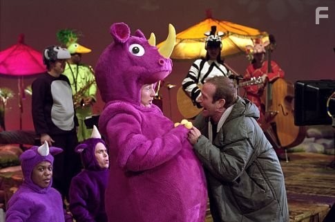 Robin Williams and Edward Norton in Убить Смучи (2002)