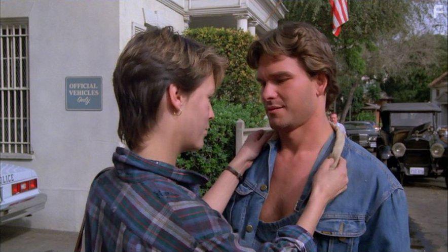 Jamie Lee Curtis and Patrick Swayze in Grandview, U.S.A. (1984)