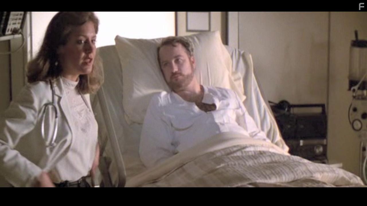 Richard Dreyfuss and Christine Lahti in Whose Life Is It Anyway? (1981)