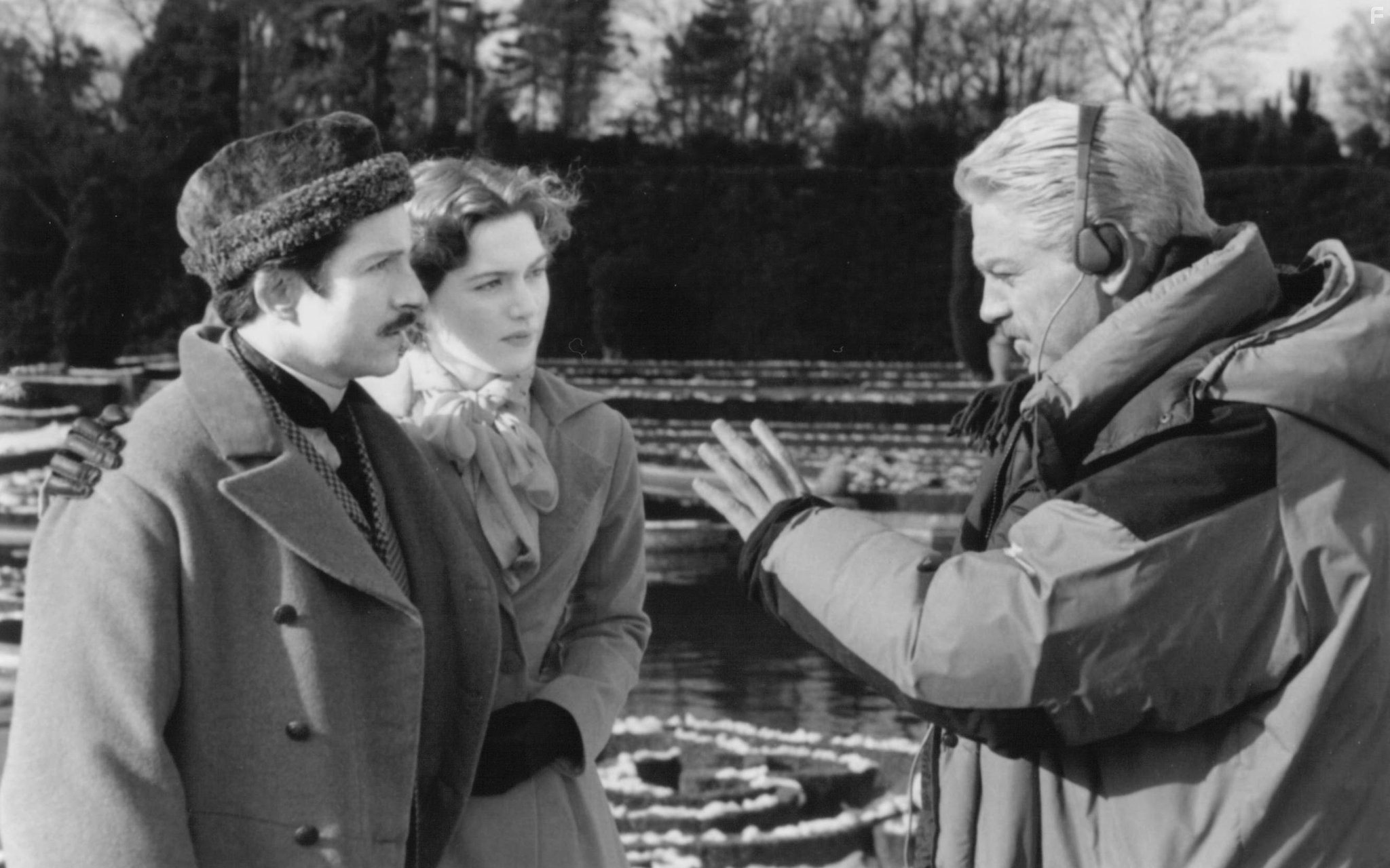 Kenneth Branagh, Kate Winslet, and Michael Maloney in Гамлет (1996)